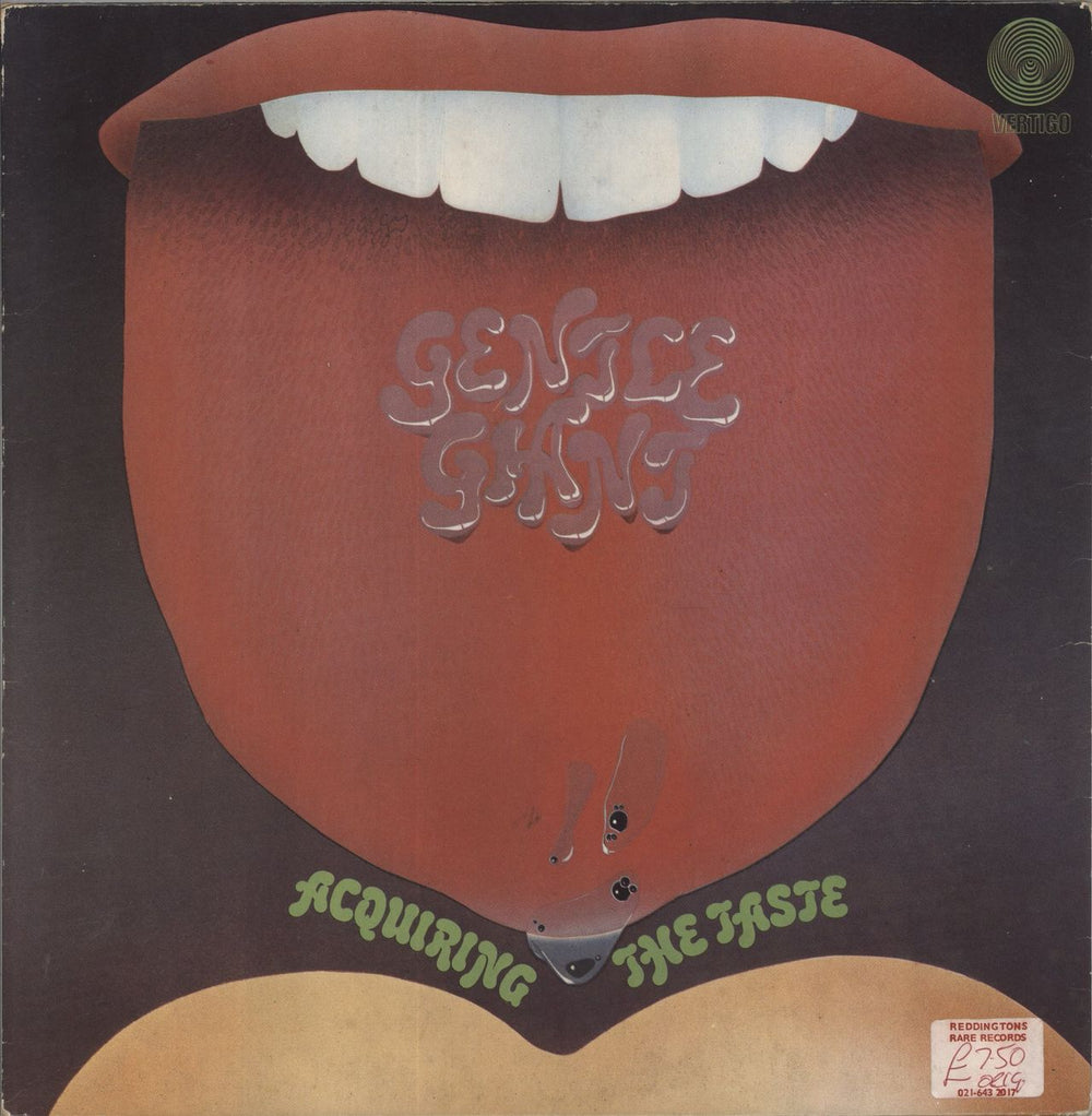 Gentle Giant Acquiring The Taste - 1st - EX UK vinyl LP album (LP record) 6360041