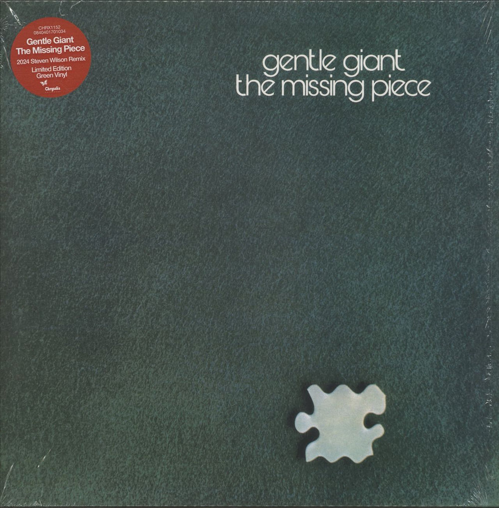 Gentle Giant The Missing Piece - Green Vinyl - Steven Wilson Remix UK vinyl LP album (LP record) CHRX1152