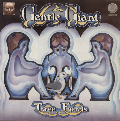 Gentle Giant Three Friends - 2nd - VG - Pressing Fault UK vinyl LP album (LP record) 6360070