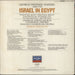 George Frideric Handel Israel in Egypt UK 2-LP vinyl record set (Double LP Album)