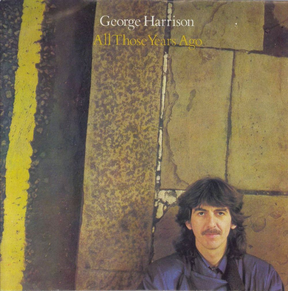 George Harrison All Those Years Ago Portugese 7" vinyl single (7 inch record / 45) DAR17807