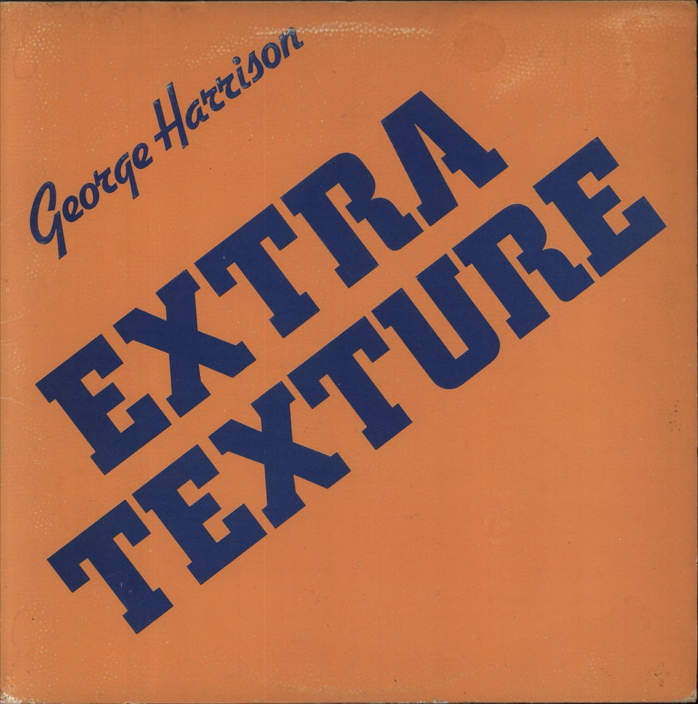 George Harrison Extra Texture - EX UK vinyl LP album (LP record) PAS10009
