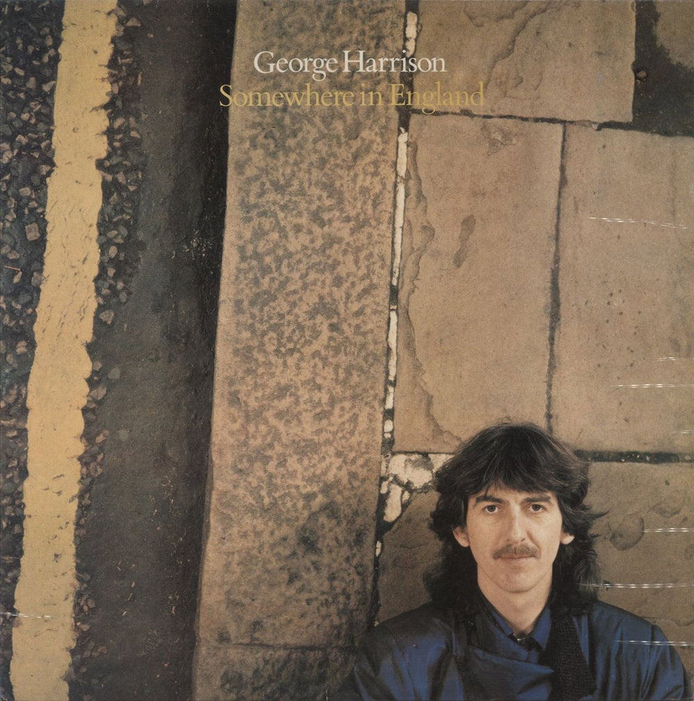 洋楽 e Harrison Somewhere in .. (RARE!!) George Harrison Somewhere In England Portuguese Vinyl LP