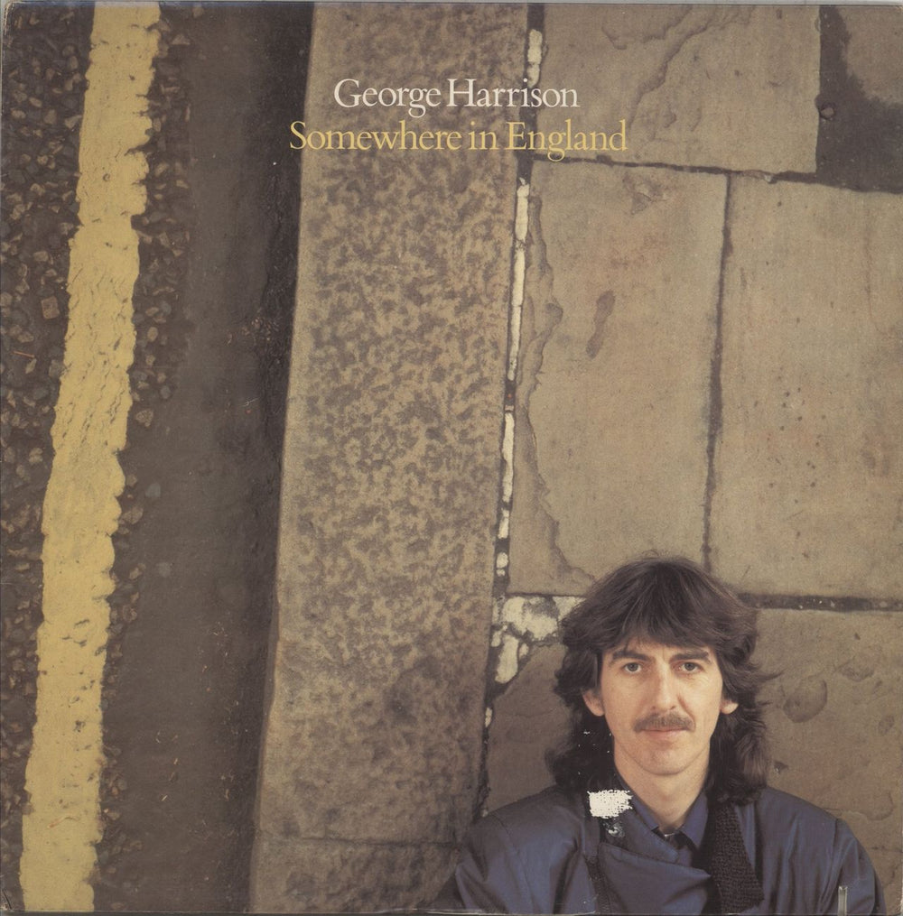 George Harrison Somewhere In England US vinyl LP album (LP record) DHK3492