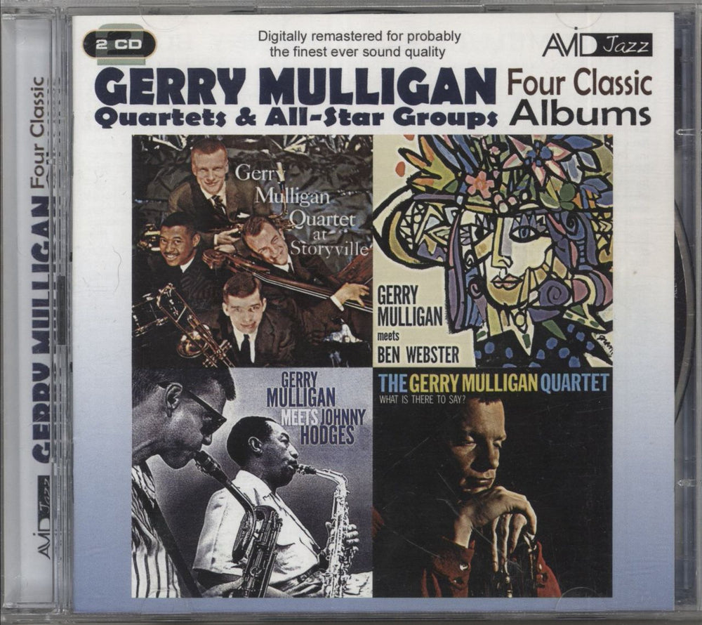 Gerry Mulligan Four Classic Albums UK 2 CD album set (Double CD) AMSC1031