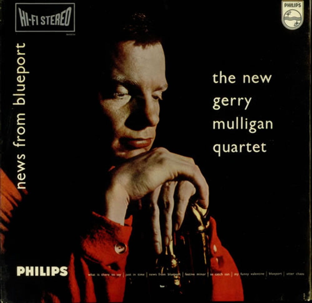 Gerry Mulligan News From Blueport Dutch vinyl LP album (LP record) 840034BY