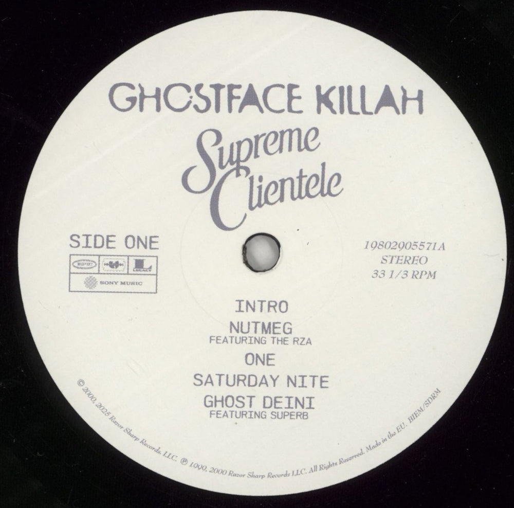 Ghostface Killah Supreme Clientele - 25th Anniversary Edition - Shrink UK 2-LP vinyl record set (Double LP Album) GHF2LSU870013