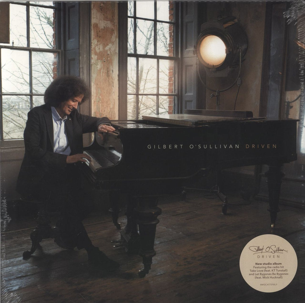 Gilbert O'Sullivan Driven - Sealed UK vinyl LP album (LP record) BMGCAT735BLP