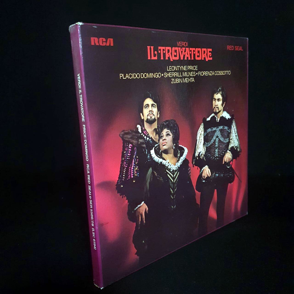 Giuseppe Verdi Il Trovatore UK Vinyl Box Set SER5586/8