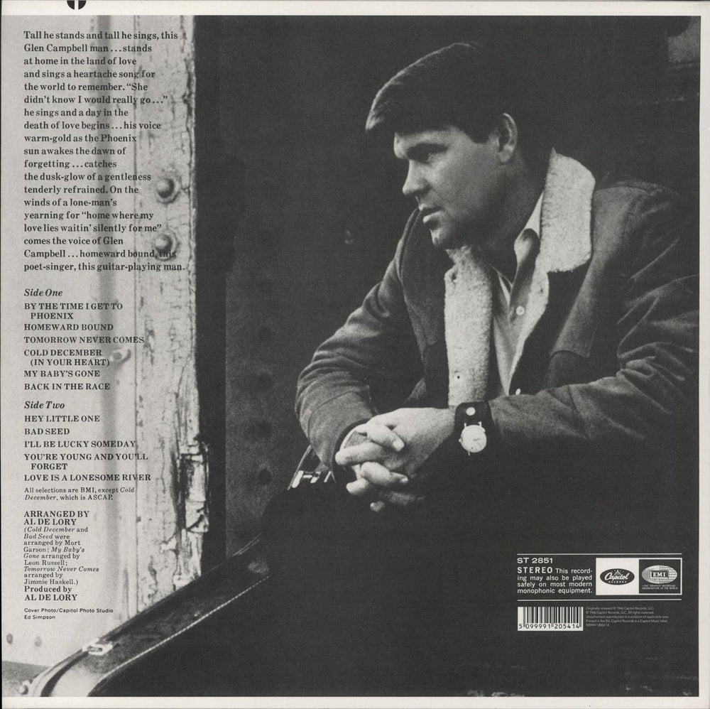 Glen Campbell By The Time I Get To Phoenix - 180gm Vinyl Hong Kong vinyl LP album (LP record) 5099991205414'1967