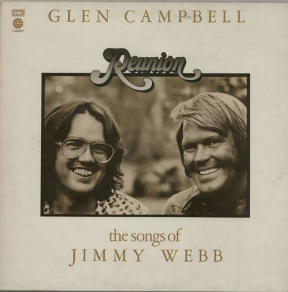 Glen Campbell Reunion - The Songs Of Jmmy Webb UK vinyl LP album (LP record) E-SW11336