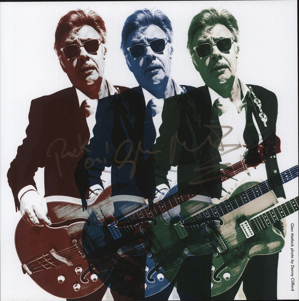 Glen Matlock Consequences Coming - Black Vinyl - Autographed Print - Sealed UK vinyl LP album (LP record) GMKLPCO880294