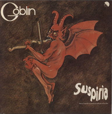 Goblin Suspiria UK vinyl LP album (LP record) EMC3222