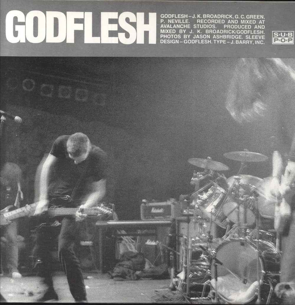 Godflesh Slateman US 7" vinyl single (7 inch record / 45)