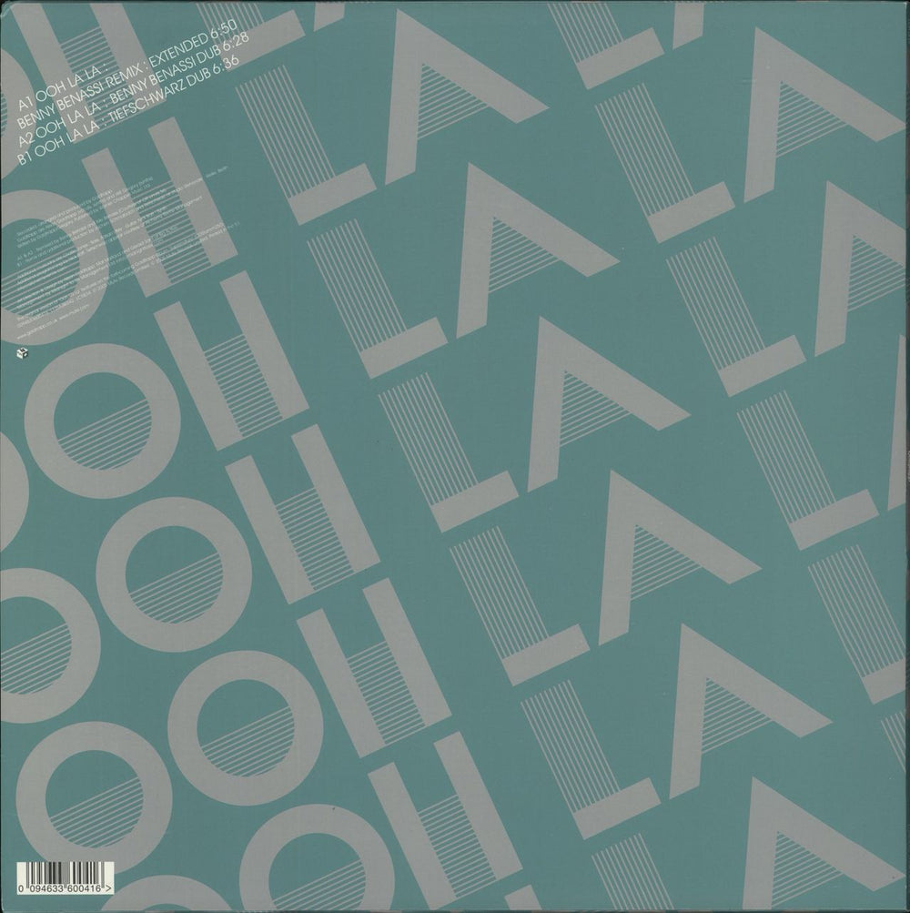 Goldfrapp Ooh La La UK 12" vinyl single (12 inch record / Maxi-single) 094633600416