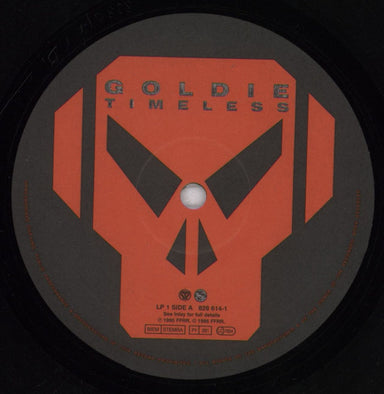 Goldie (90s) Timeless UK 2-LP vinyl record set (Double LP Album) GOD2LTI562188