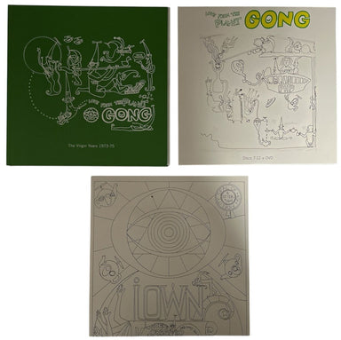 廃盤 CD+DVD BOX LOVE FROM THE PLANET GONG Gong Love From The Planet Gong (The Virgin Years 1973-75) UK Cd