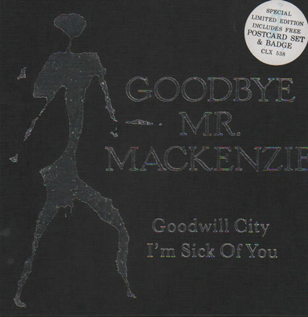 Goodbye Mr. Mackenzie Goodwill City UK 7" single box set CLX538