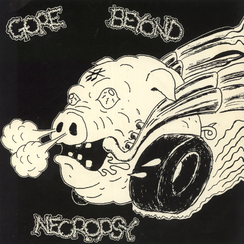 Gore Beyond Necropsy Fullthrottle Chaos Grind Machine Japanese 7" vinyl single (7 inch record / 45)