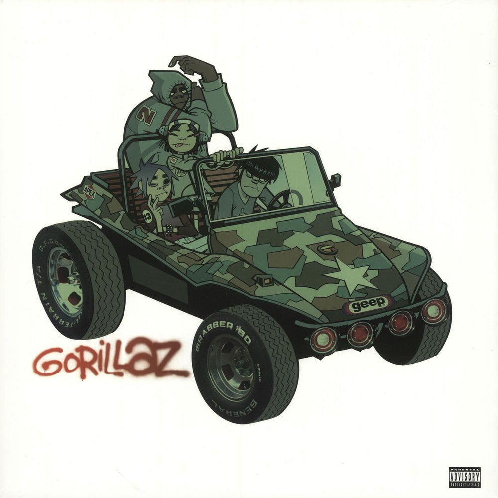 Gorillaz Gorillaz [2015 Issue] - Sealed UK 2-LP vinyl record set (Double LP Album) 5311381