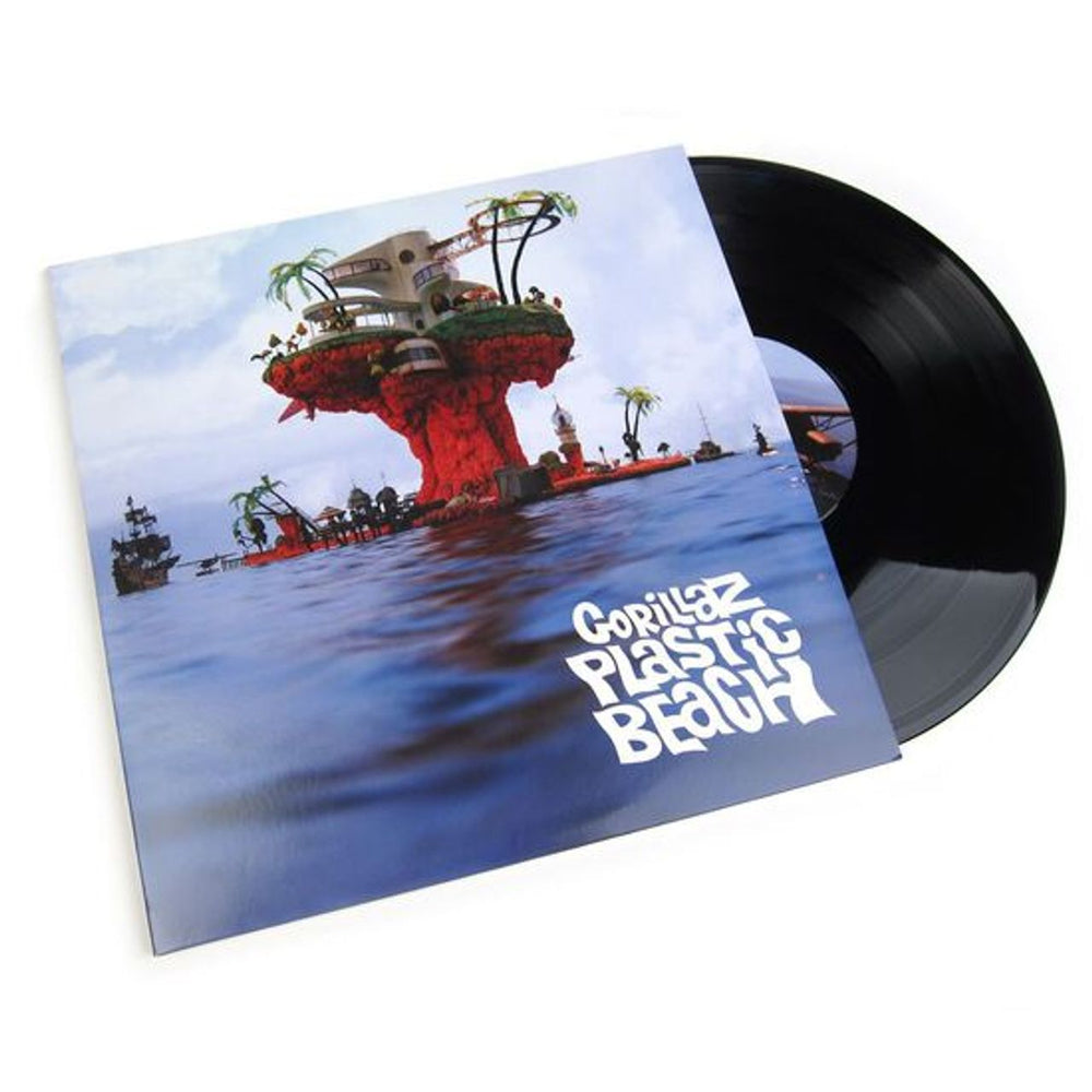 Gorillaz Plastic Beach - Sealed UK 2-LP vinyl record set (Double LP Album) GLZ2LPL521366