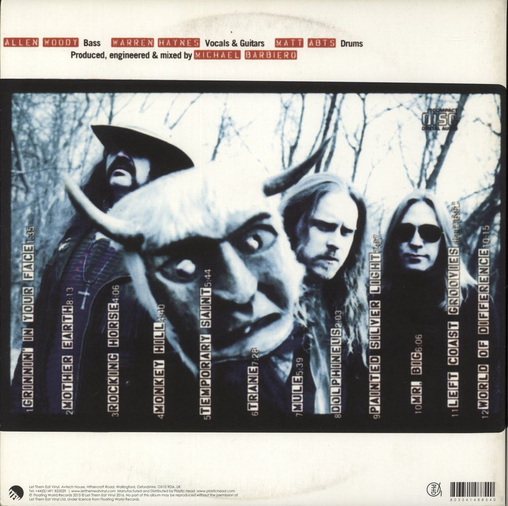 Gov't Mule Gov't Mule UK 2-LP vinyl record set (Double LP Album) 803341488540