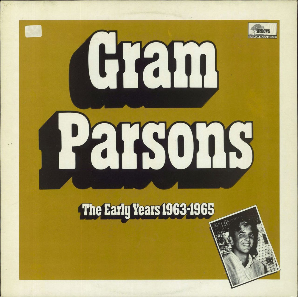 Gram Parsons The Early Years 1963-1965 UK Promo vinyl LP album (LP record) SDLP-1010