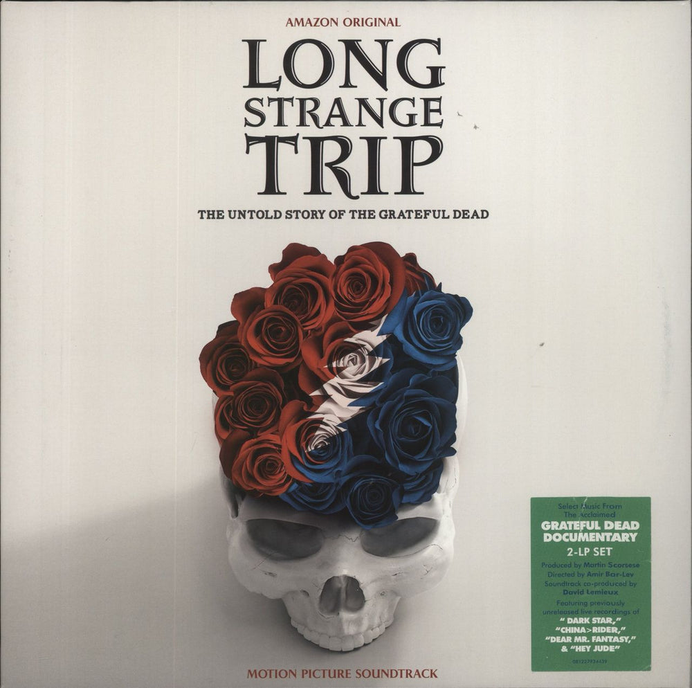 Grateful Dead Long Strange Trip OST UK 2-LP vinyl record set (Double LP Album) 081227934439