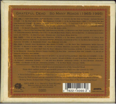 Grateful Dead So Many Roads (1965-1995) - EX US 5-CD set