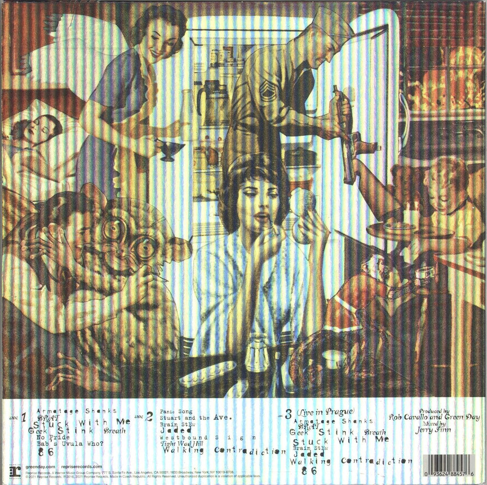 Green Day Insomniac - 25th Anniversary Deluxe Edition UK 2-LP vinyl record set (Double LP Album) 093624884576