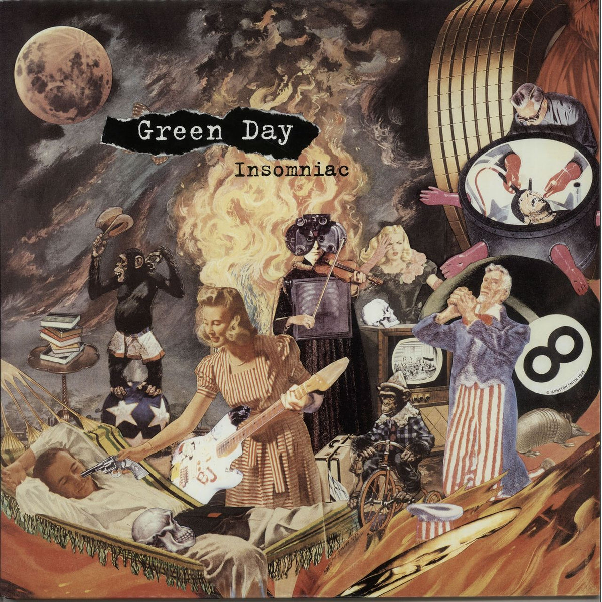 Green Day Insomniac - Sealed UK Vinyl LP — RareVinyl.com