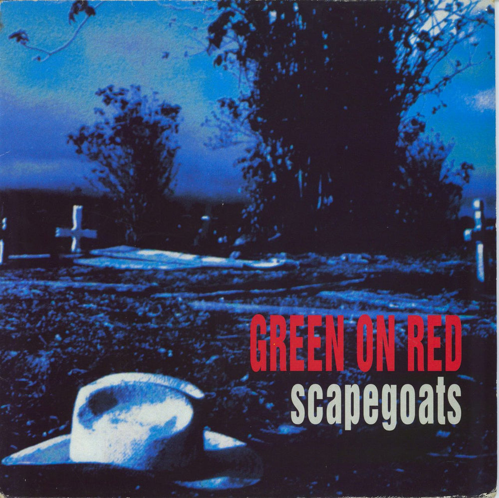 Green On Red Scapegoats - EX UK vinyl LP album (LP record) WOL1001