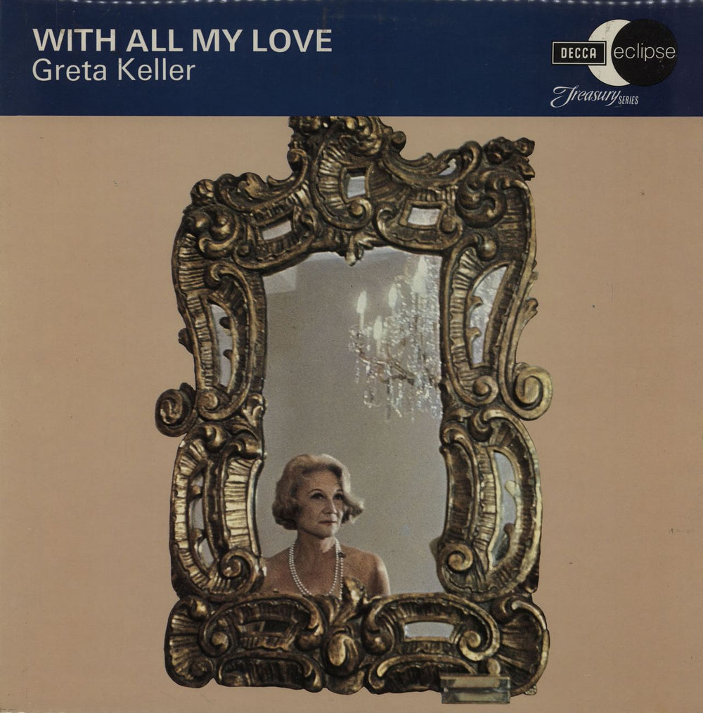 Greta Keller With All My Love UK vinyl LP album (LP record) ECM2049