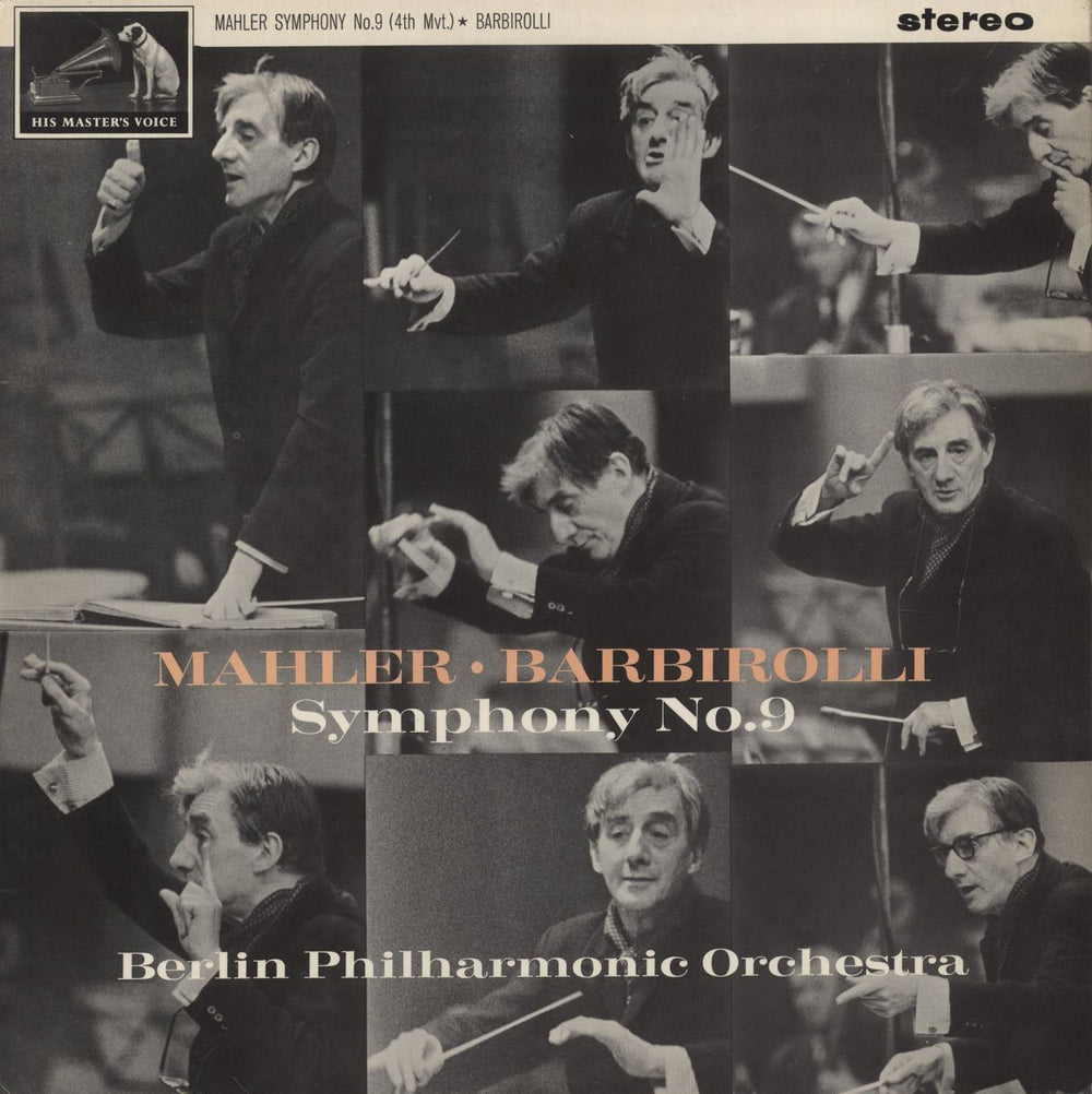 Gustav Mahler Symphony No. 9 UK 2-LP vinyl record set (Double LP Album)