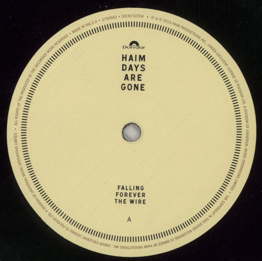 Haim Days Are Gone UK 2-LP vinyl record set (Double LP Album) IYJ2LDA762209