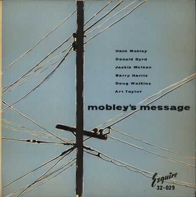 Hank Mobley Mobley's Message UK vinyl LP album (LP record) 32-029