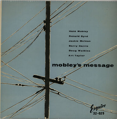 Hank Mobley Mobley's Message UK vinyl LP album (LP record) 32-029