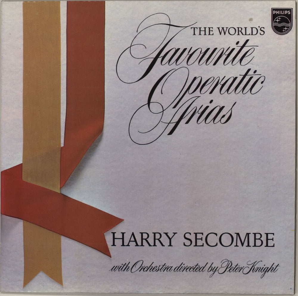 Harry Secombe The World's Favourite Operatic Arias UK vinyl LP album (LP record) 6308203