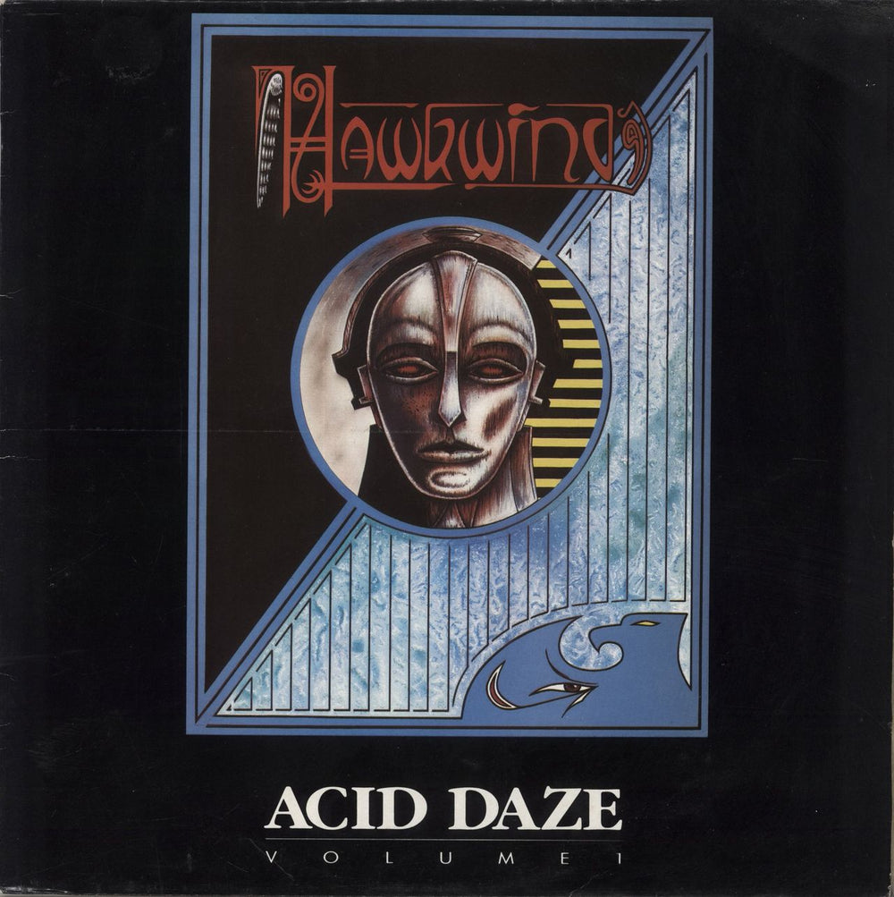 Hawkwind Acid Daze Volume 1 UK vinyl LP album (LP record) RRLP125