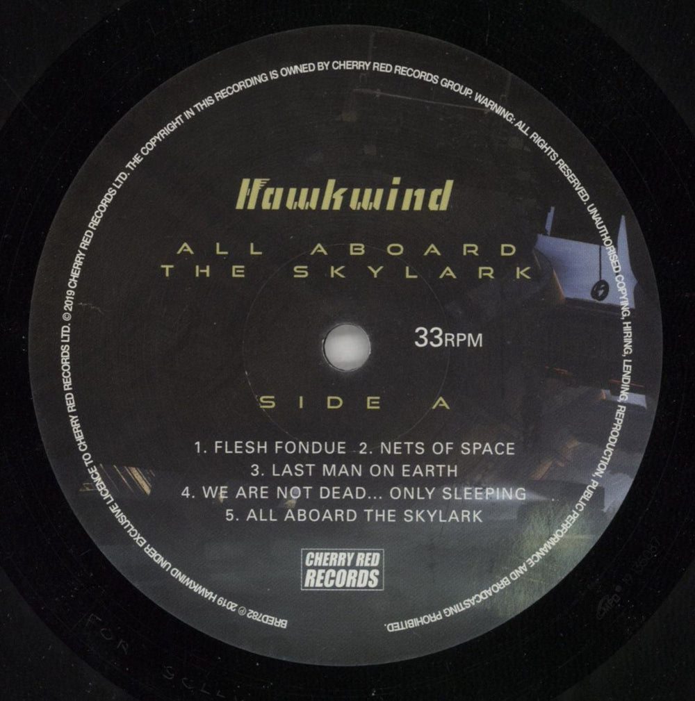Hawkwind All Aboard The Skylark UK vinyl LP album (LP record) HWKLPAL849725