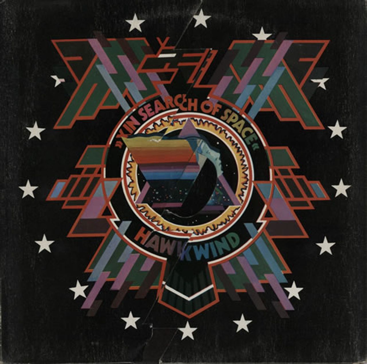HAWKWIND★In Search of Space UK United Ar Hawkwind In Search Of Space - 1st UK Vinyl LP — RareVinyl.com