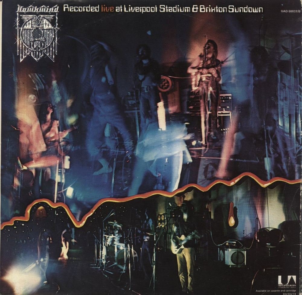 Hawkwind Space Ritual - 1st + Inners UK 2-LP vinyl record set (Double LP Album)