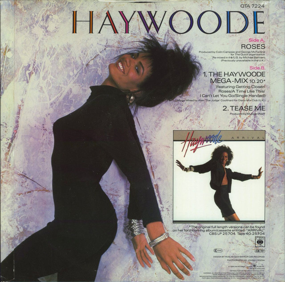 Haywoode Roses UK 12" vinyl single (12 inch record / Maxi-single)