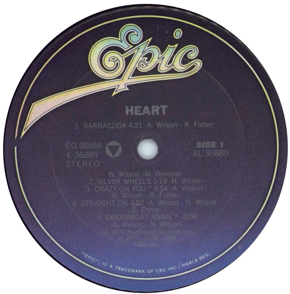 Heart Greatest Hits/Live US 2-LP vinyl record set (Double LP Album) HEA2LGR750385