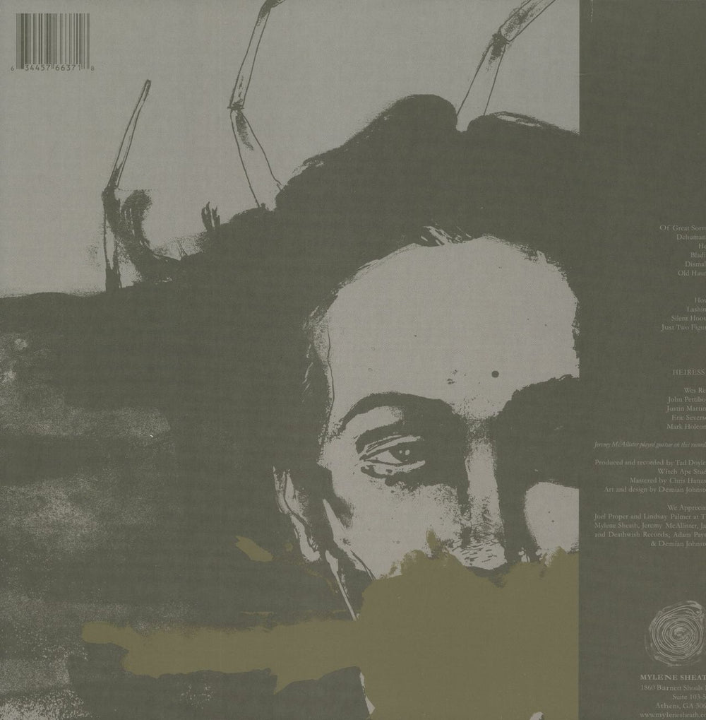 Heiress Of Great Sorrow - Gold & Silver Swirl Vinyl - EX US vinyl LP album (LP record)