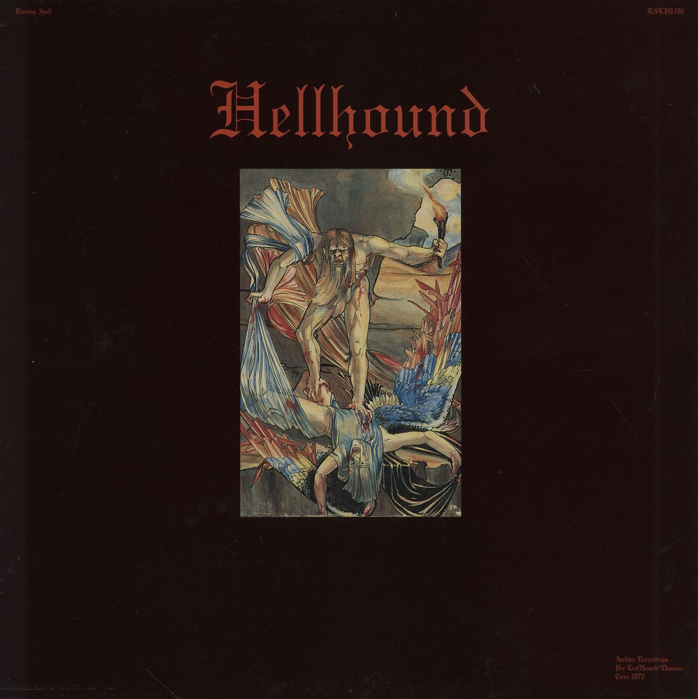 Hellhound Hellhound UK vinyl LP album (LP record) KSLP9496