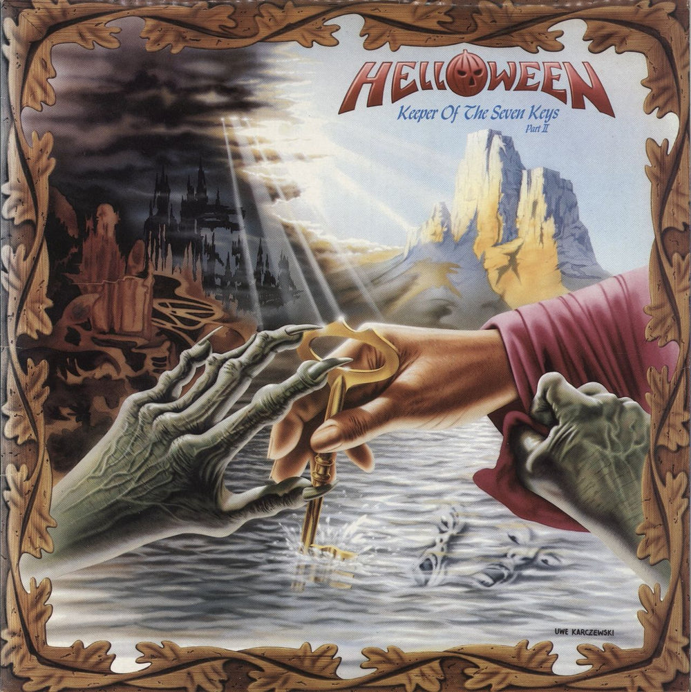 Helloween Keeper Of The Seven Keys - Part II - EX UK vinyl LP album (LP record) NUK117