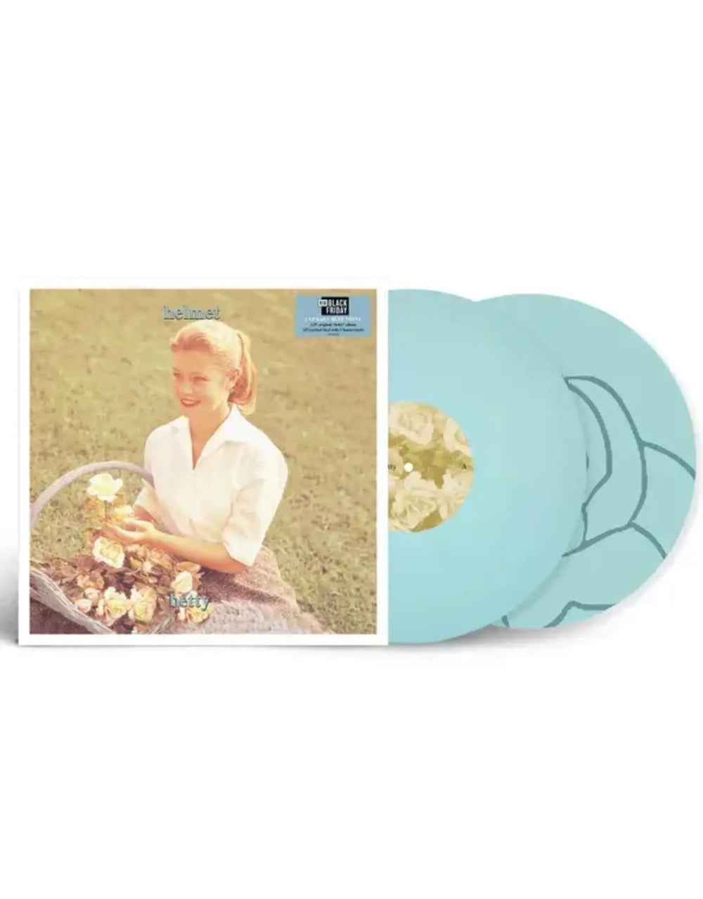 Helmet Betty - Baby Blue Vinyl + Bonus LP - Sealed UK 2-LP vinyl record set (Double LP Album) 602468036647