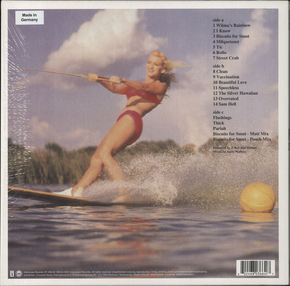 Helmet Betty - RSD 2024 - Baby Blue Vinyl + Bonus LP UK 2-LP vinyl record set (Double LP Album) 602468036647