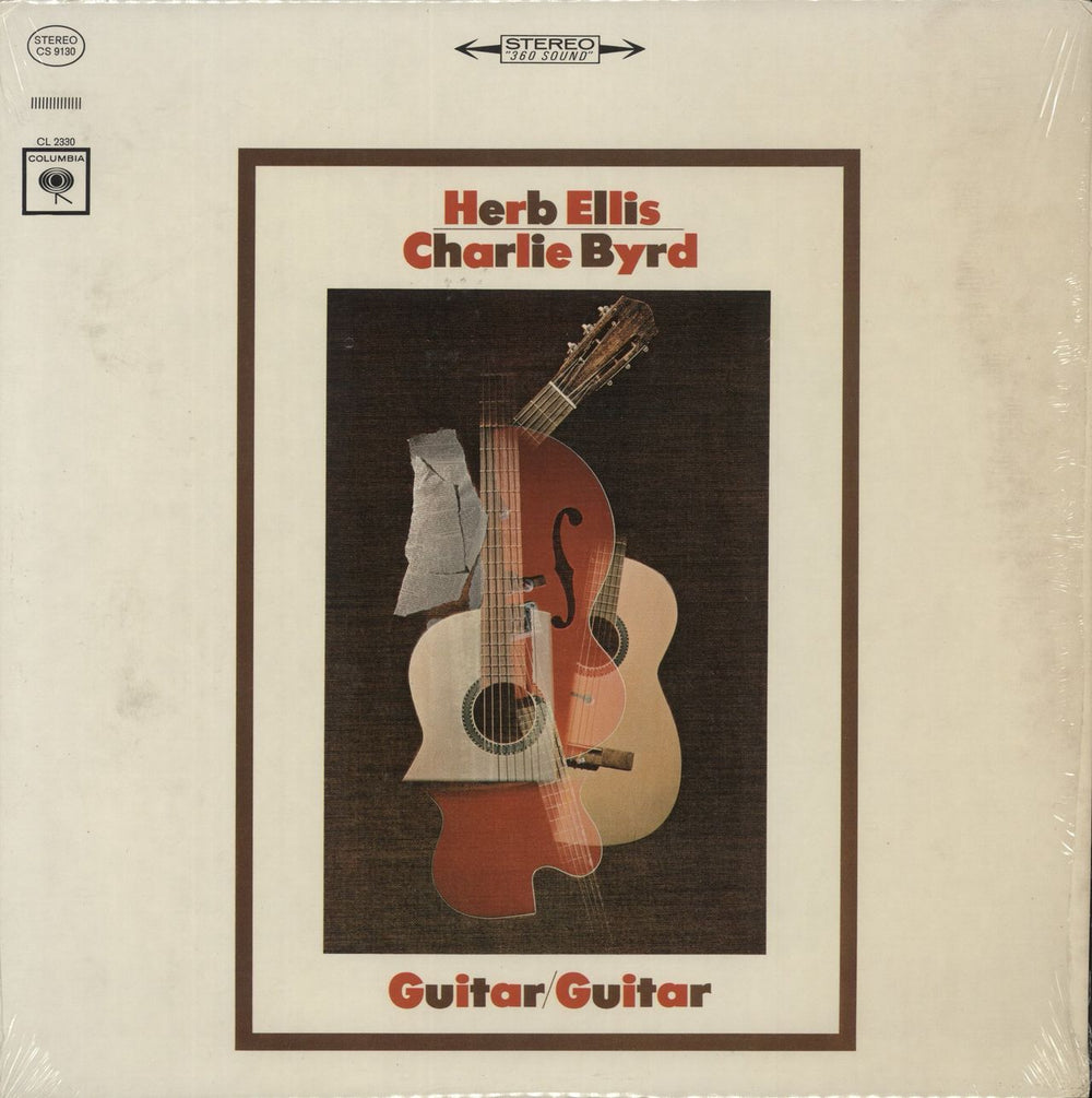 Herb Ellis & Charlie Byrd Guitar, Guitar US vinyl LP album (LP record) CS9130
